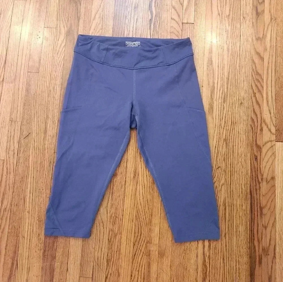 Patagonia Women's Leggings Size M Activewear Gym Blue - Picture 1 of 8